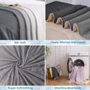 Bearhug Cooling Blanket - Cooling Comforter Twin Size 60x90 Inches Soft Breathable Dual-Toned Gradient Yellow & Gray, The Cold Blanket and Cooling Comforter for Hot Sleepers Q-Max>0.45