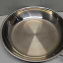 Stainless Steel PanNon-Toxic PFAS, PFOA & PTFE Free, Compatible With All Cooktops & Induction Safe, Oven Safe Pan for Searing & Sauting, Long Lasting Cookware. (10 Inch)