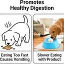 2 x Slow Feeder Dog Bowls - Lick Sphere for Dogs Dog Licking Toy & Lick Bowl for Dogs - Interactive Dog Enrichment Toys & Lick Mat for Dogs Alternative - Anxiety Relief, Training & Healthy Digestion