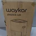 Waykar 120 Pints Energy Star Dehumidifier for Spaces up to 6,000 Sq. Ft at Home, in Basements and Large Rooms with Drain Hose and 1.14 Gallons Water Tank