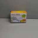 Aluminum Alloy Fresh Fruit Juice Extractor - Hand Juicer Squeezer, Non-Slip Ergonomic Grip, Easy to Use & Clean, 8.7" Length with 0.6L Capacity - Efficient Extraction of Citrus, and Other Fruits