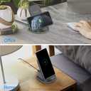 Yootech [2 Pack] Wireless Charger,10W Max Wireless Charging Stand,Compatible with iPhone 17/17 Pro/17 Pro Max/Air/16/15/14/13/SE 2022/12/11/X/8,Galaxy S25/S24/S23(No AC Adapter)