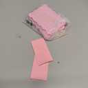 Skyygemm Pink Wood Scalloped Bookends for Shelves, Non Slip Decorative Cute Aesthetic Preppy Heavy Duty Book Ends Organizer Stopper for Nursery Home Decor Office