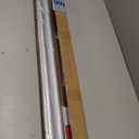 Double Layer Adjustable Crossbar and Hangers for Pipe and Drape Kit, 8-10ft Width Silvery Aluminum Backdrop Stand