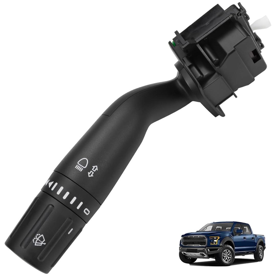 Windshield Wiper Switch Multifunction Turn Signal Control, Compatible with Ford 2015-2020 F150, 2017-2022 F250/F350/F450/F550 Super Duty, 21-23 F650/F750, Replaces# CBS2293, FL3Z13K359AA