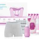 Frida Mom 11pc Postpartum Essentials Kit Gift Set, Hospital Bag Must Haves for New Mom, Includes 4 Disposable Postpartum Underwear, 4 Ice Maxi Pads, Perineal Healing Foam & 24 Pad Liners & Peri Bottle