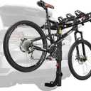 Allen Sports Premier Hitch Mounted 5-Bike Carrier, Model S555 , Black