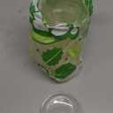 TOSSWARE NATURAL Flat Sip Lid Set of 50 - Plant Based 98mm Lids for Cold Cups - Plastic Alternative Clear Lids - Only Compatible with TOSSWARE NATURAL 98mm Cups