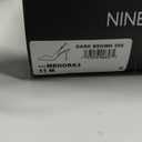 Mostrin Kitten Heels for Women Slingback Pointed Closed Toe Heels Women's Pumps Shoes for Wedding, Party, Commuting (12, Brown)