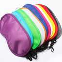 12pcs Eye Mask Sleep Masks Eye Cover Lightweight Comfortable Soft Blindfold Eyeshade with Nose Pad & Elastic Straps for Women Men Travel Sleep Game Shift Work Naps Team Building Party, 12 Color