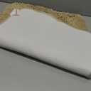 OLANLY Bathroom Rugs Sets 2 Piece, Soft Absorbent Chenille Bath Mats and U-Shaped Contour Toilet Mat Area Rug Set, Machine Washable Bath Carpet, Home Decor Accessories(24"x16"+24"x20", Beige)