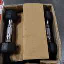 CAP Barbell Coated Dumbbell Weight | Multiple Options Pairs & Sets (50 lb - Set (5 lb x 2 & 20 lb x 2))