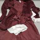 Relibeauty Colorful House Benjamin Franklin costume for kids colonial costume Child for Halloween Cosplay, Size 150