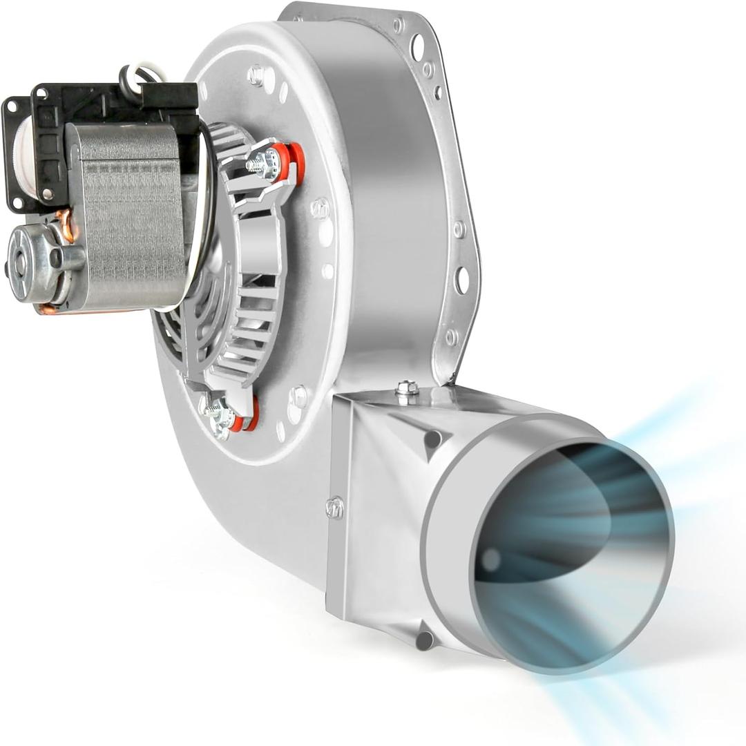 80473 Combustion Exhaust Blower Motor Fan for US Stove USCC 5520,King Ashley 5500 5500M 5500XL 5502M 5510,Ashley AP5770 APC1406,Heritage 5600 5700,American Harvest 6039i 6041i,Vogelzang Pellet Stove