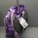Travelers Club 18" Rolling Backpack with Shoulder Straps, Purple Tye