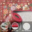 Floral Area Rug 8x10 for Living Room Bedroom