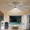 Fanbulous 72 Inch Ceiling Fans with Lights DC Motor, Remote & APP Control
