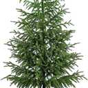 4FT Norfolk Pine Christmas Tree, Unlit Artificial Tree in Pot, Soft-Touch PE Material, Family & Pet Friendly, Realistic Xmas Tree for Balcony Patio Apartment Dining Room Decor