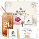 21st Birthday Gifts for Her, Unique 21st Birthday Gift Box for 21 Year Old Women, Her, Daughter, Sister, Best Friend, Female, 21 Fabulous