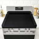 Noodle Board Stove Cover with Handles, Multiple Stove Top Cover Board for Electric/Gas Stove Top(Black)
