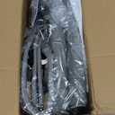 2 Pack PU Leather Front Car Seat Cover Bottom Car Seat, Anti-Slip and Full Wrap Driver Car Seat Protectors with Storage Pocket, Luxury Waterproof Bottom Auto Seat Cushion Pad for Most Vehicles(Gray)