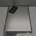 Titanium Cutting Board for Kitchen, Double-Sided Pure Titanium(Checkered Design) & Wheat Straw PP, Food Grade Chopping, Non Toxic, Easy to Clean, 16"11"