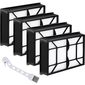 Anewise 53296 EF-9 40195 HEPA Media Filter for Kenmore 40195, 21814, 81714, 22614, 31140, 31150, BU1017, BU1018 Upright and Canister Vacuum, 4Pack