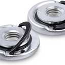 Yakamoz 2Pcs Quick Release Angle Grinder Locking Nuts M14 Flange Nut Replacement Lock Nuts for Angle Grinder with M14 Spindle