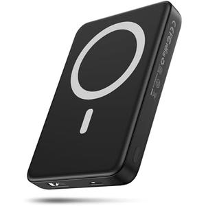 for Magsafe Battery Pack, 10000mAh Magnetic Portable Charger with USB C Cable 20W PD Fast Charging, Slim & Lightweight Wireless Power Bank for iPhone 16/15/14/13/12 Series
