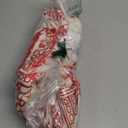 Horaldaily Christmas Tablecloth 7070 Inch Round, Beige Snow House Pine Trees Washable Table Cover for Party Picnic Dinner Decor