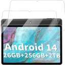 Screen Protector for Relndoo TB02 Android 14 Tablet 10 Inch, Anti-Scratch 9H Tempered Glass Film Easy to Install, No Bubble, 2-Pack