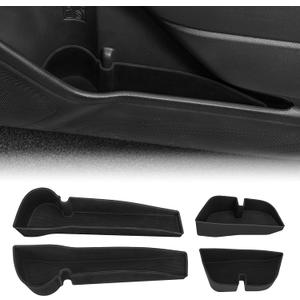 Car Door Side Storage Tray  Front Rear Door Side Storage Box for Subaru Forester 2025-2026, 4-Piece