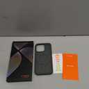 TORRAS Magnetic Shockproof for iPhone 15 Pro Case, [Military Grade Drop Tested][Compatible with MagSafe] Translucent Hard PC Back with Silicone Slim Protective Cover Anti Fingerprint, Green