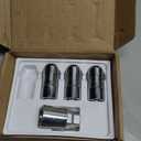 Wheel Lock Lug Nut Set M14 x 1.5 Anti Theft Fit Chevy Silverado Tahoe Suburban Avalanche Cadillac Escalade GMC Sierra Yukon XL Canyon Acadia Tesla 3 Y X S Ford Excursion &More Replace 24210