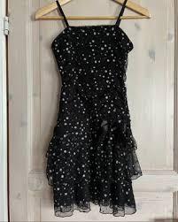 ALEXANDER WANG 100% Silk Black&White Polka Dot Corset Sleeveless Dress NWOT Size L