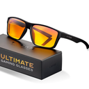Titan Gaming Glasses, Anti Blue Light Glasses Men, UV400 Protection Blue Light Blocking Glasses for Computer Eye Strain