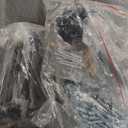 Modern Farmhouse Entertainment Center with Sliding Glass Doors & Storage, 58 Barn Door TV Stand for Bedroom, Media Console Supporting 32-65" TVs for Living Room (Light Oak), Media Console Table