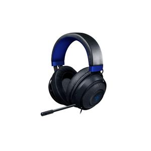 Razer Kraken Gaming Headset: Lightweight Aluminum Frame-Retractable Noise Isolating Microphone-for Pc,Ps4,Ps5,Xbox One,Xbox Series X&S,Mobile-3.5Mm Jack-Black/Blue-Rz04-02830500-R3M1,Over Ear,Wired