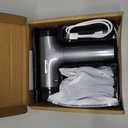 Gvber Massage Gun Deep Tissue, Handheld Percussion Back Massager for Athletes with 6 Attachments & 30 Speed (Grey)