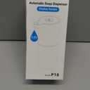 1Pack Automatic Soap Dispenser,Upgraded 2025 Automatic Liquid Soap Dispenser Touchless,12.8oz USB Rechargeabled Wall Mounted Smart Soap Dispensers for Bathroom Kitchen(White,P18)