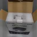 Air Purifier for Home  True HEPA Filter for Pets, Smoke & Allergies | 600 Sq Ft Coverage | Ultra-Quiet & Portable for Bedroom/Travel (1 Pack, Grey White)