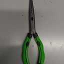 Hikary Long Nose Fishing Pliers, Stainless Steel Hook Remover Braid Cutter Rustproof Multi-Tool Fishing Gripper for Freshwater Saltwater (Green-9inch)