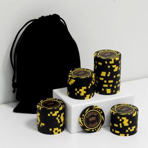 13.5 Grams Clay Poker Chips Blank Chips Casino Poker Chips 40mm Large Chips Pack of 50 Pieces