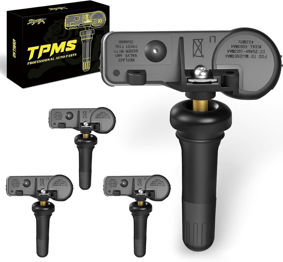 Oktiger 433MHz TPMS Sensor Pre-Programmed for Dodge Challenger/Charger 2010-2020, Journey 2011-2020, Durango, for Jeep Grand Cherokee 2011-2015, Wrangler 2014-2019, for Ram 1500 2500, OE#56029398AB