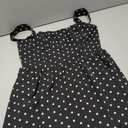 Belle Poque Womens Short Black Dress Vintage Polka Dot Dress Homecoming Graduation Flowy Swing A Line Dresses M, Black
