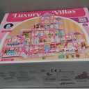 keefun Doll House for 3+ Year Old Building Toys for Girls, Big Pretend Play Dollhouse, Idea Birthday Gifts Toys for Girls Ages 3-8