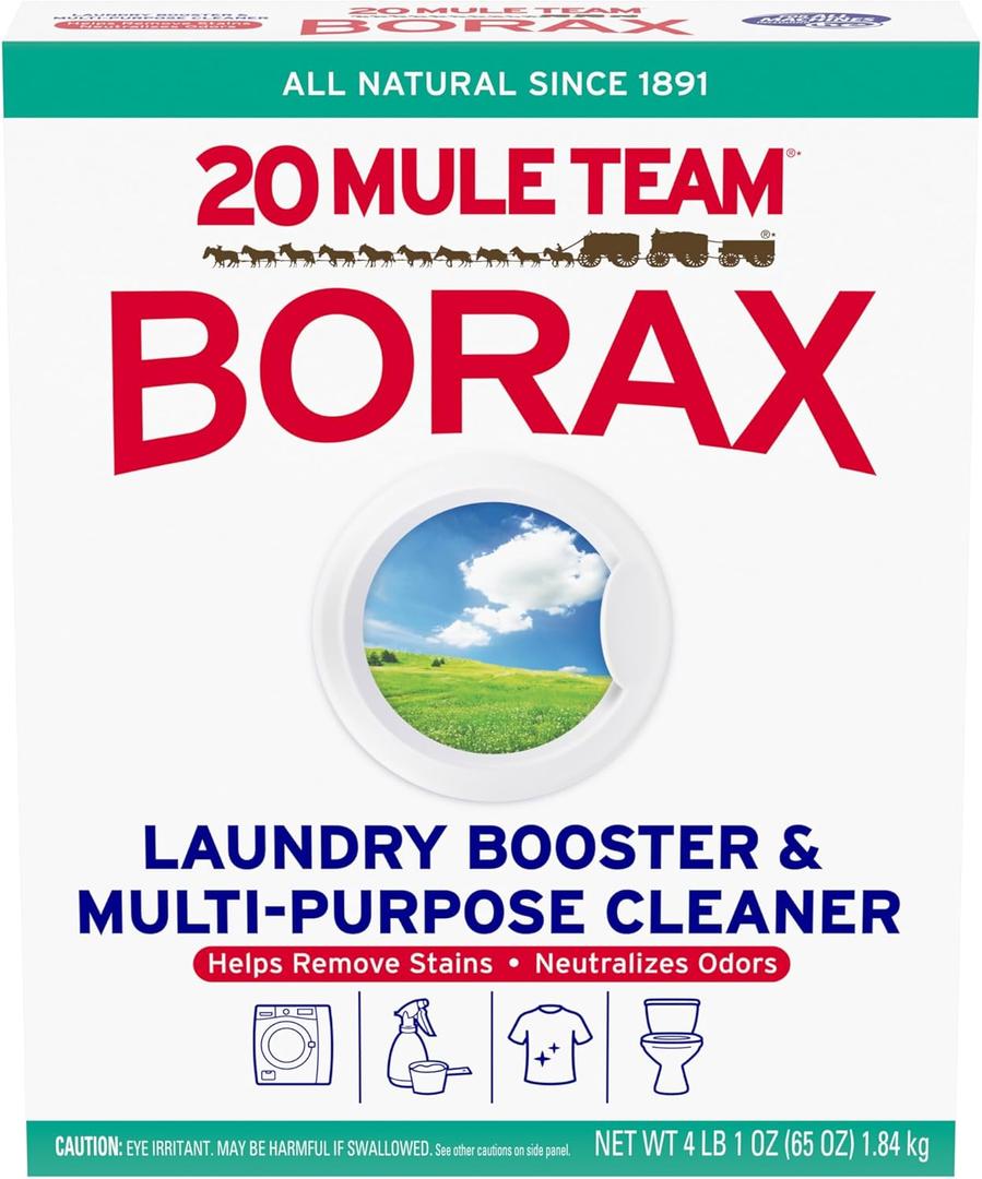 Borax 20 Mule Team Detergent Booster, 65 Oz (65 Ounce (Pack of 1))