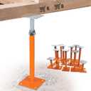 House Jacks for Leveling, Floor Jacks Screw 8 PCS Adjustable 11" - 16" Height Range, Foundation Jacks Pole Joist Support, Home Crawl Space Max Load Capacity 4 ton 8 Pack, Joist Lifting Post