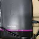 POPCHOSE Handheld Steam Cleaner for Home, Portable Pressurized Steamer for Cleaning Grout, Surfaces, Bathroom, Couch, 20S Fast Heat Up, 12 Accessories, Steam Adjustable, Safety Lock, Graypurple