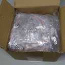 100 Pieces 3.4 * 5.2cm Clear Acrylic Photo Frame Keychain with Split Ring Rectangle Blank Picture Keyring Pendant Bulk Personalised Double Sided Key Fob Holder